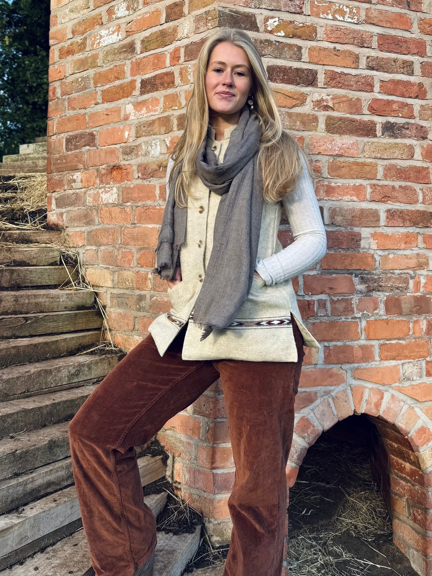 Mole Angora Scarf