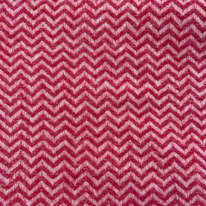 Pink Chevron Cashmere Wrap